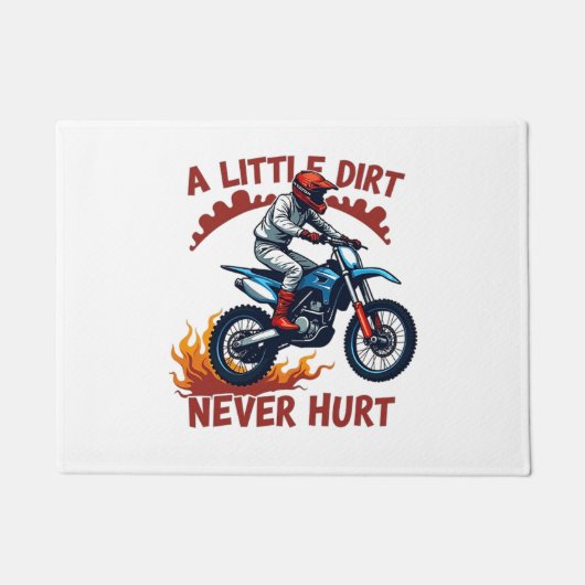 小さな汚れは決して傷つけない ドアマット (正面)