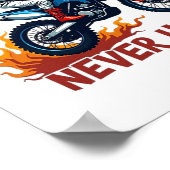 小さな汚れは決して傷つけない ポスター (角)