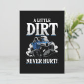 小さな汚れは決してATVクワッドレーシングオフロードGを傷つける 招待状 (スタンド正面)