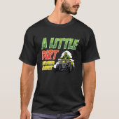 小さな汚れクワッドバイクatv tシャツ (正面)
