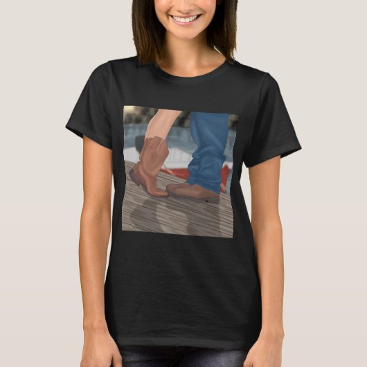 小さな池 Tシャツ (正面)
