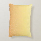 小さな泡でシャンパン背景画アート アクセントクッション (裏面(縦))