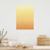 小さな泡でシャンパン背景画アート ポスター (キッチン)