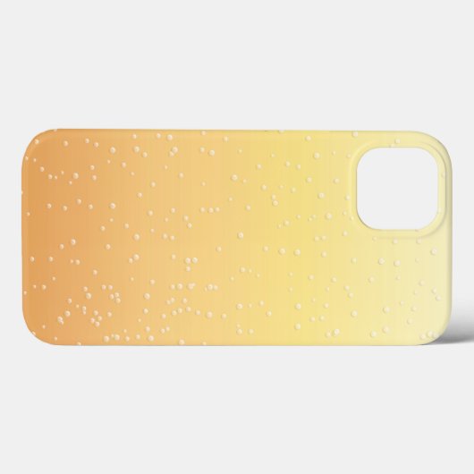 小さな泡でシャンパン背景画アート Case-Mate iPhoneケース (裏面 (横))