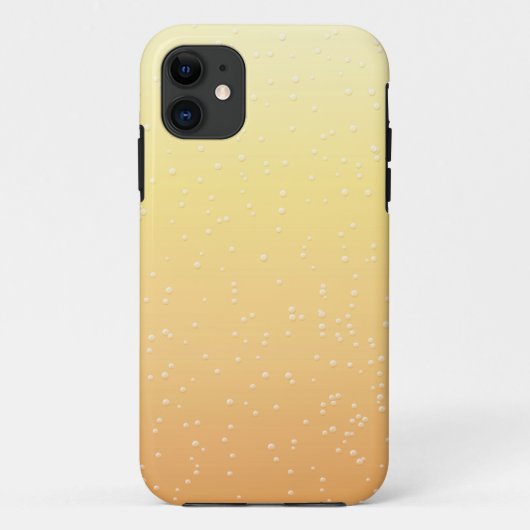 小さな泡でシャンパン背景画アート Case-Mate iPhoneケース (裏面)