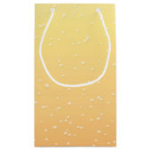 小さな泡でシャンパン スモールペーパーバッグ (裏面)