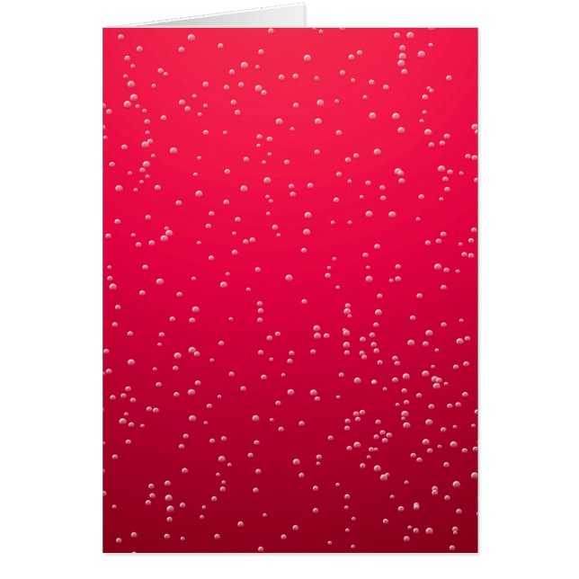 小さな泡のチェリーソーダ背景アート (正面)