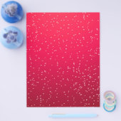 小さな泡のチェリーソーダ背景アート チラシ (シングル)