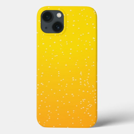 小さな泡のラガービールの背景アート Case-Mate iPhoneケース (裏面)