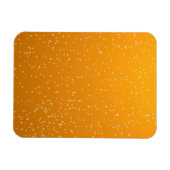 小さな泡の背景アート エール マグネット (横)
