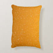 小さな泡を持つエールのバックグランドアート アクセントクッション (裏面(縦))