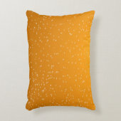 小さな泡を持つエールのバックグランドアート アクセントクッション (正面(垂直))