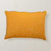 小さな泡を持つエールのバックグランドアート アクセントクッション (裏面)