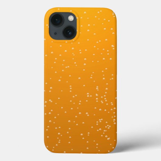 小さな泡を持つエールのバックグランドアート Case-Mate iPhoneケース (裏面)