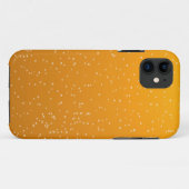 小さな泡を持つエールのバックグランドアート Case-Mate iPhoneケース (裏面(横))