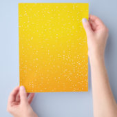 小さな泡を持つラガービール背景アート チラシ (手)