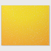 小さな泡を持つラガービール背景アート ラッピングペーパー (フラット)