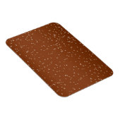 小さな泡を持つルートビール背景アート マグネット (右側)