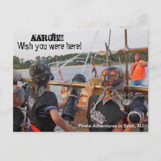 小さな海賊 ポストカード (正面)