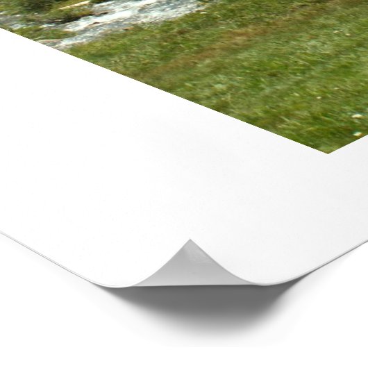 小さな湖の谷 ポスター (角)