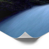 小さな滝のポスター ポスター (角)