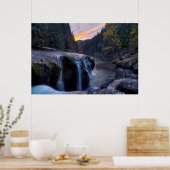 小さな滝のポスター ポスター (キッチン)