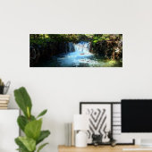 小さな滝 ポスター (ホームオフィス)