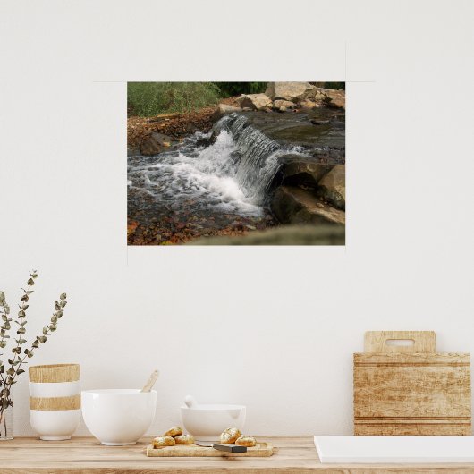 小さな滝 ポスター (キッチン)