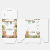 小さな漁師が喜びの赤ちゃんシャワーを浴びている フェイバーボックス (見開き)