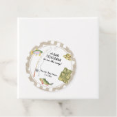 小さな漁師が赤ちゃんシャワーの途中にある フェイバータグ (インサイチュ)