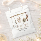 小さな漁師が赤ん坊のシャワーを途中にある フェイバーバッグ (クリップ留めされた状態)