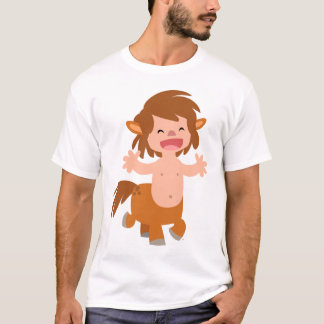 小さな漫画のケンタウロスの子供Tシャツ Tシャツ