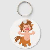 小さな漫画のセンターキーチェーン キーホルダー (正面)