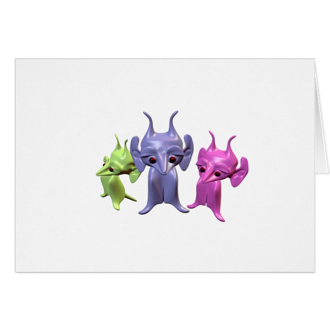 小さな火星人 (正面横)