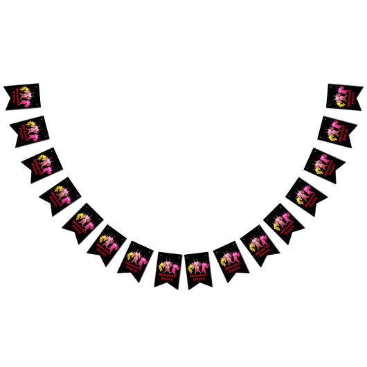 小さな火星人、パーソナライズされた子供のために。 バンティングフラッグ (全)