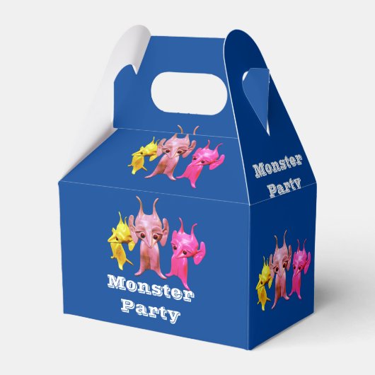 小さな火星人、パーソナライズされた子供のために。 フェイバーボックス (正面サイド)