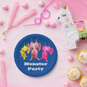 小さな火星人、パーソナライズされた子供のために。 ペーパープレート (パーティー)