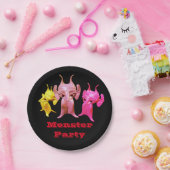 小さな火星人、パーソナライズされた子供のために。 ペーパープレート (パーティー)