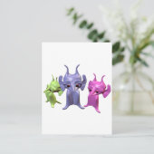 小さな火星人 ポストカード (スタンド正面)