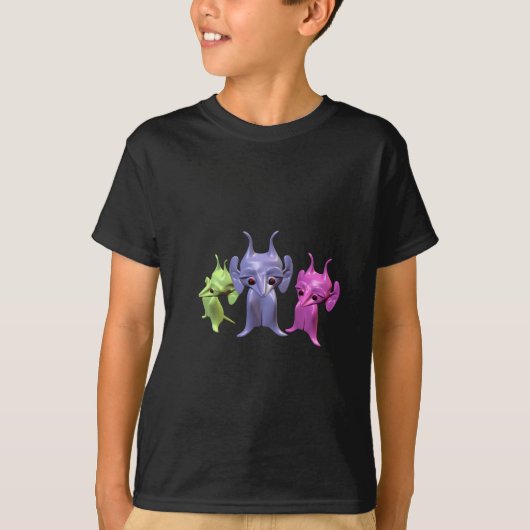 小さな火星人 Tシャツ (正面)