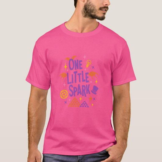 小さな火花の置物の一つ Tシャツ (正面)