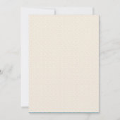 小さな点のパターンを持つ白い背景 招待状 (正面)