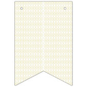 小さな点を持つオレンジ色と黄色の背景 バンティングフラッグ (第2の旗)