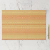 小さな点を持つオレンジ色と黄色の背景 ペーパーパッド (インサイチュ)