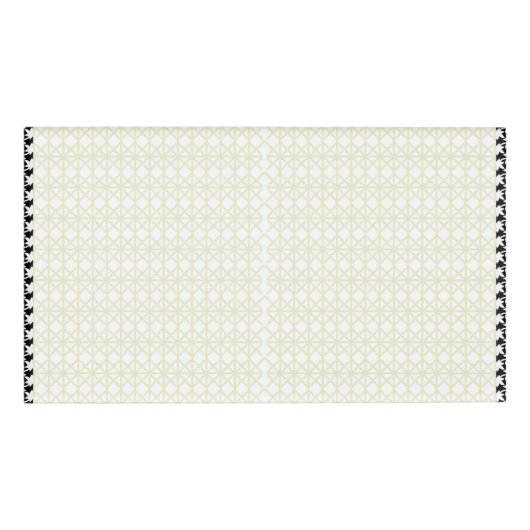 小さな点を持つオレンジ色と黄色の背景 名札 (正面)