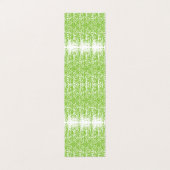 小さな点を持つ緑と白の背景 名刺 (外部フラット)