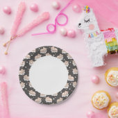 小さな熊の眠りのパターン ペーパープレート (パーティー)