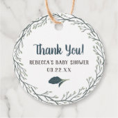 小さな熊の赤素朴ちゃんシャワー フェイバータグ (裏面)