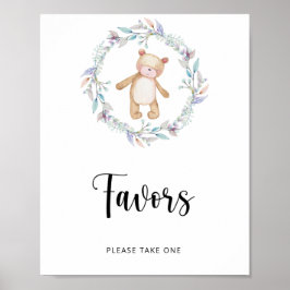 小さな熊は途中にある\好意 ポスター