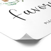 小さな熊は途中にある\好意 ポスター (角)